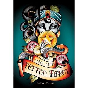 Tattoo Tarot deck 82 cards by Alana Zellner in free people bag